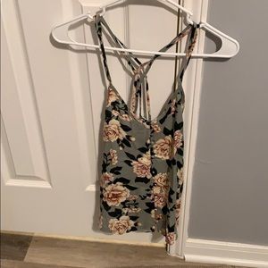 American Eagle cami/tank with buttons up front